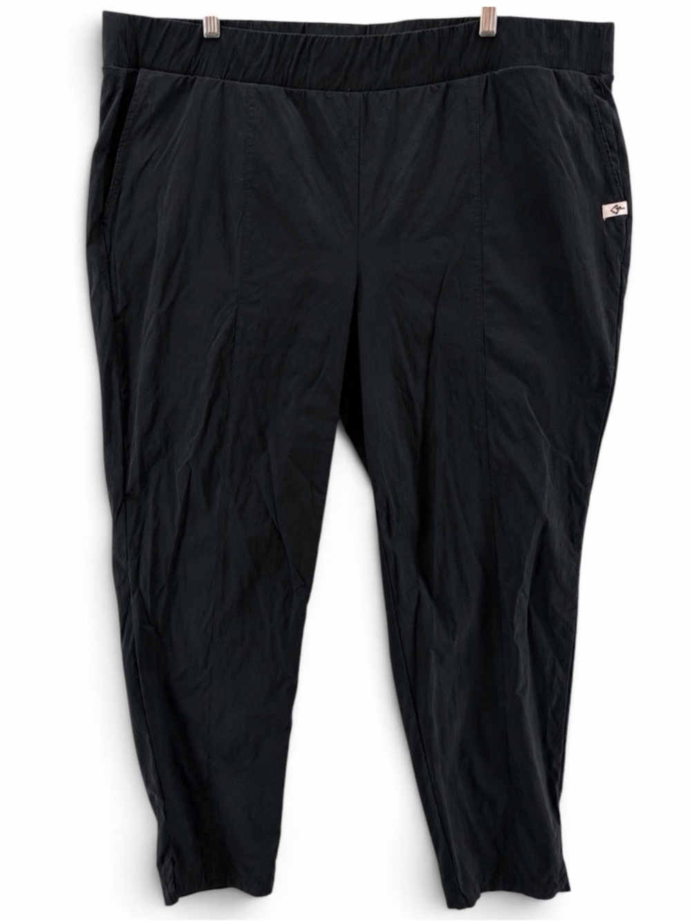 Torrid Active Black Pull-On Light Weight Track/Jogger Pants Size 3(22/24)